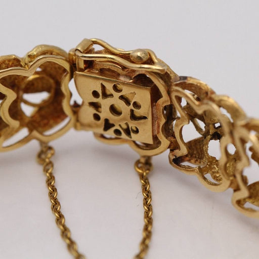Bracelet Bracelet articulé en or 18 carats 58 Facettes E360631