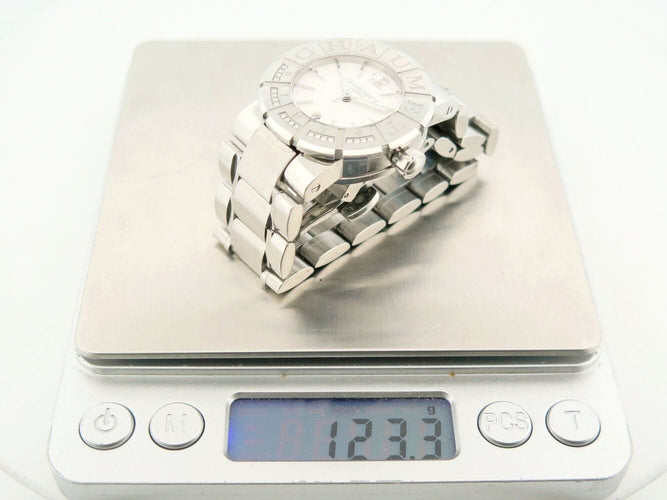 Montre montre CHAUMET class one 622c 33mm en acier 20 diamants quartz lady 58 Facettes 271144