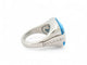 Bague 50 vintage bague BULGARI metropolis aigue marine t50 or blanc 18k 58 Facettes 270460