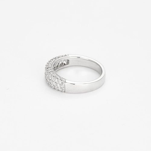 Bague 57.5 Bague L'Excellente en or blanc et diamants 58 Facettes LP1063/12