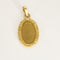 Pendentif AUGIS - Médaille sentimentale en or jaune 58 Facettes GAP1821