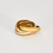 Bague 50 CARTIER - Trinity - Bague Or jaune, rose et blanc 58 Facettes NP01