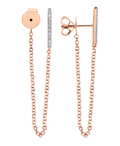 Boucles d'oreilles Boucles d'oreilles Sari Or rose 18K Diamants 58 Facettes SARI/XOFR3580