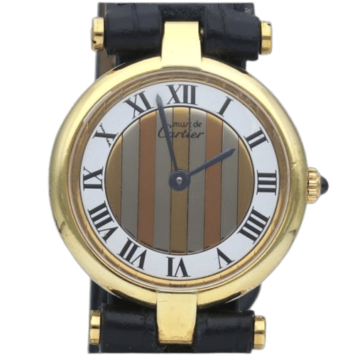 Montre Cartier Montre Must De Cartier Vermeil 58 Facettes MT43760
