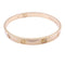 Bracelet Cartier, "Love", en or rose. 58 Facettes 34326
