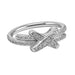 Bague 53 CHAUMET - Bague Liens en or blanc et diamants 58 Facettes