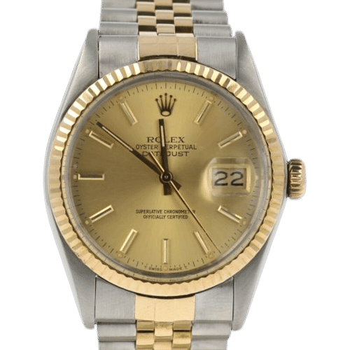 Montre Rolex Montre Date Just 36 58 Facettes MT43260