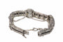 Une déclaration éblouissante d'Art Déco : Bracelet en platine avec diamants et onyx