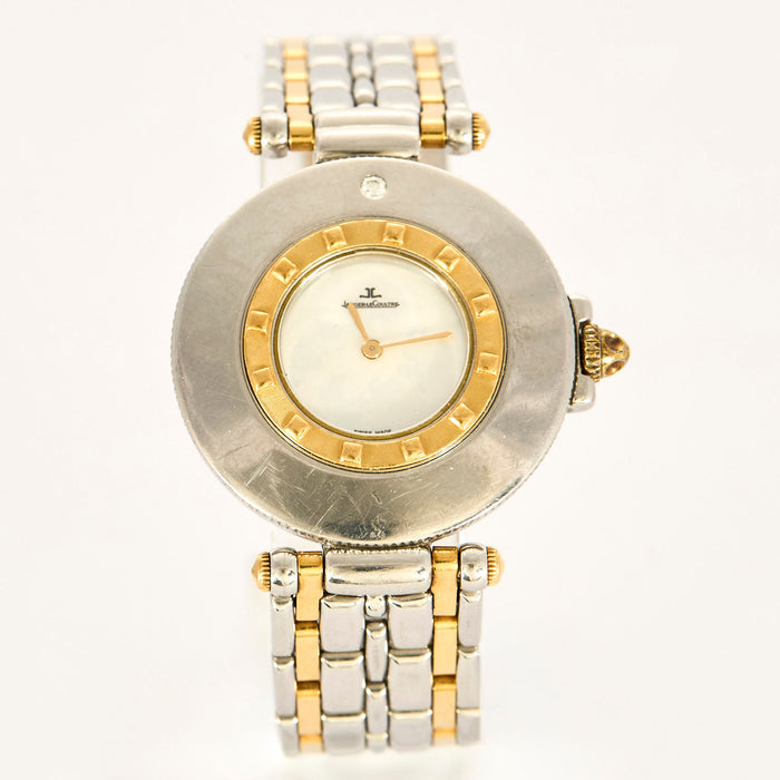 Jaeger Lecoultre - Montre or acier femme