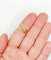 Bague 54.5 Bague marguerite antique en or rose 18k ornée de perles 58 Facettes A06486