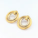 Boucles d'oreilles Boucles d'oreilles 2 ors 58 Facettes 30588