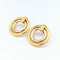 Boucles d'oreilles Boucles d'oreilles 2 ors 58 Facettes 30588