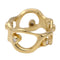 Bague 49 Bague DALI en or jaune et diamants 58 Facettes D364102JC