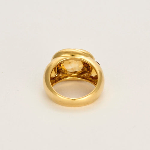 Bague 54 Bague Citrine 58 Facettes LP1301/15