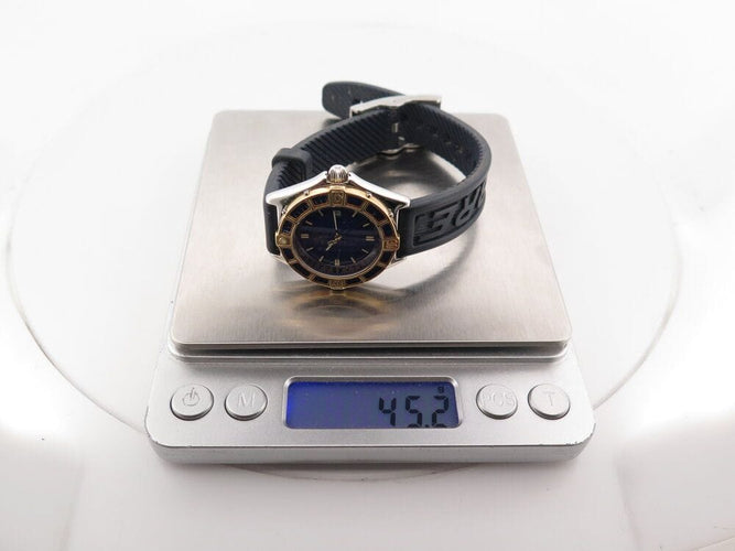 Montre vintage montre BREITLING j class lady d52063 acier 30mm caoutchouc quartz 58 Facettes 265946