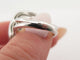 bague ADLER pierre cabochon cage 145 diamants 2ct t54 en or blanc 18k