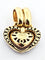 Pendentif Pendentif en forme de cœur en or jaune CHIMENTO 58 Facettes