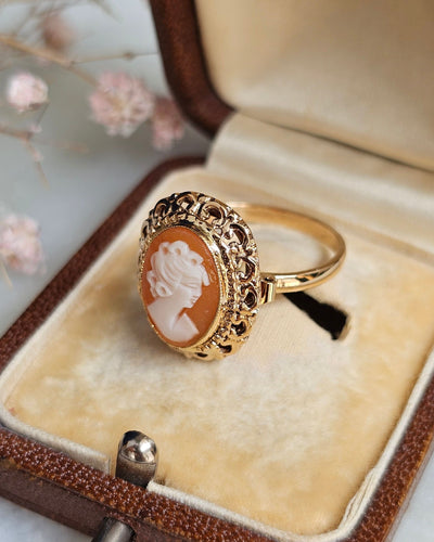 Bague 53 Bague Camée Or rose 58 Facettes 638