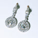 Boucles d'oreilles Boucles d’oreilles Art Déco platine et diamants 1.2 ct 58 Facettes 240 546