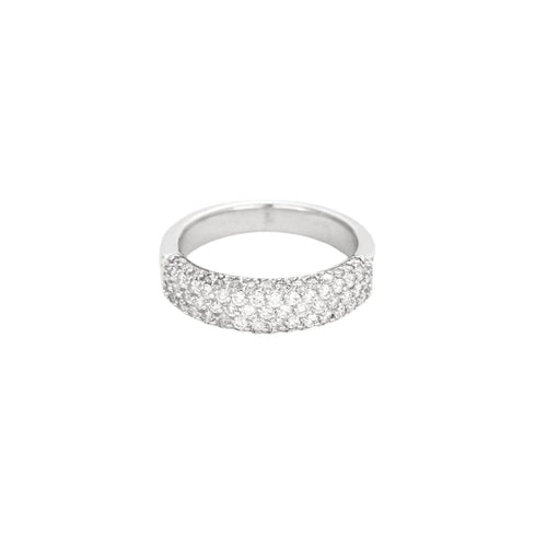 Bague 57.5 Bague L'Excellente en or blanc et diamants 58 Facettes LP1063/12