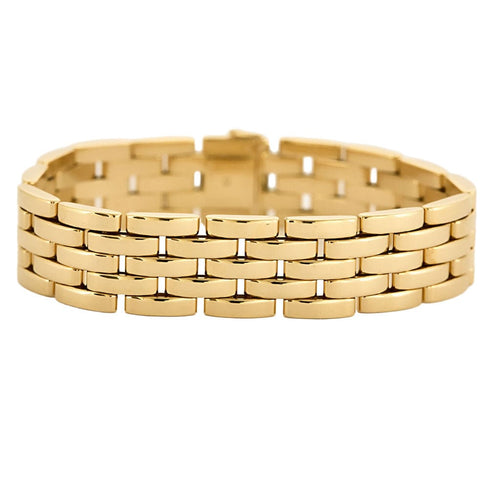 Bracelet CARTIER - Maillon Panthère - Bracelet en or jaune 58 Facettes CAN12612