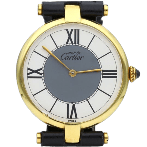 Montre Cartier Montre Must De Cartier Vermeil 58 Facettes MT42962