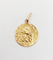 Pendentif Médaille antique or rose 18k angelot (circa 1924) 58 Facettes A06135