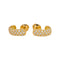 Boucles d'oreilles Or jaune Diamant