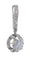 Pendentif Pendentif diamant Art Déco vintage avec gros diamant taille rose 58 Facettes 22119-0280
