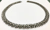 Collier Collier articulé or blanc et diamants 1960 58 Facettes