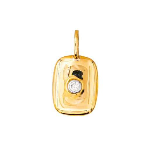 Pendentif Dinh Van Pendentif   Or jaune Diamant 58 Facettes 4383448RV