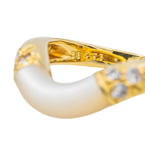 Bague 52 Cartier Bague  Or jaune Pierre de lune, Diamant 58 Facettes 3662248RV