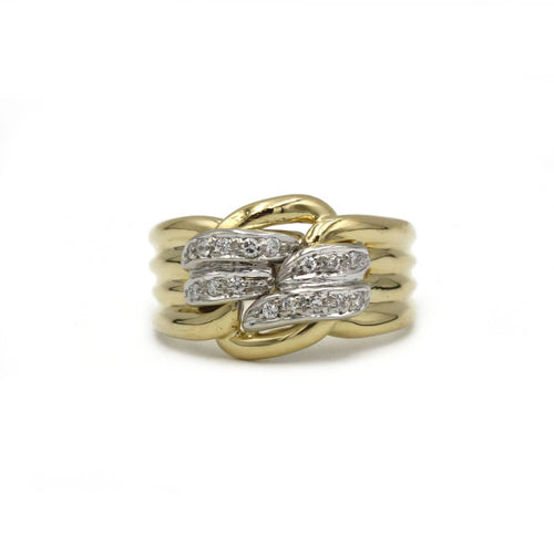 Bague 52 Bague - Or Et Diamants 58 Facettes 250227R