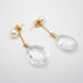 Boucles d'oreilles Boucles d'oreilles avec perles et diamants 58 Facettes D363864SO