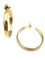 Boucles d'oreilles CARTIER. Collection "Trinity", créoles 3 ors 18K 58 Facettes