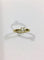 Bague 53.5 Bague Solitaire Or Jaune Diamant 0.14ct 58 Facettes