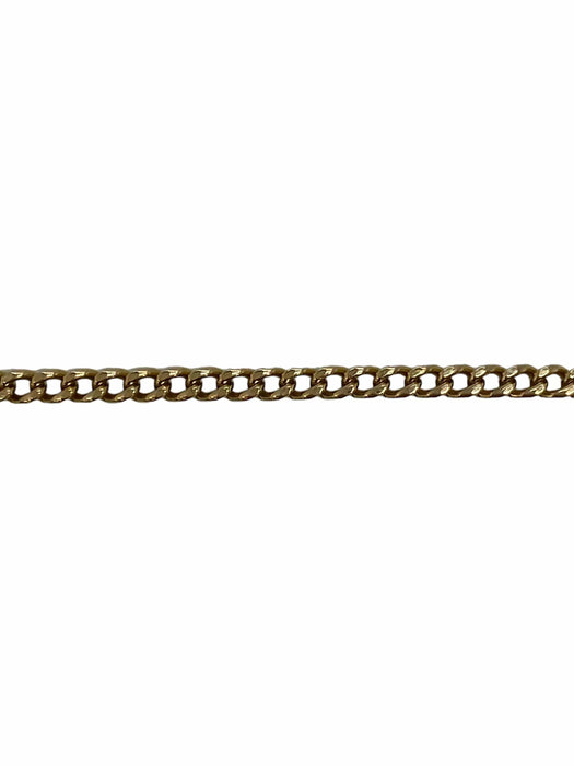 Collier Chaîne longue maille gourmette 61.5 cm 58 Facettes 330058575