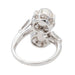 Bague Bague Toi et moi Or blanc Perle, Diamant 58 Facettes 3110014CN