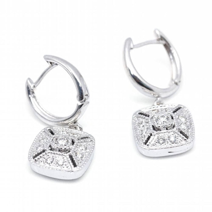 Boucles d'oreilles Boucles d'oreilles exclusives en or et diamants 58 Facettes D361161SP
