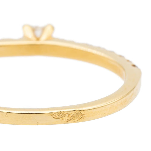 Bague 53 Bague Solitaire Or jaune Diamant 58 Facettes 578723RV