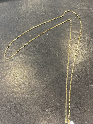 Collier Chaîne Or 18 Carats 60cm 58 Facettes