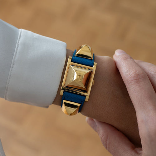 Bracelet Hermès Médor - Ivory dial 58 Facettes