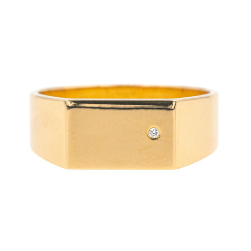 Bague 54 Arthus Bertrand x Vanrycke Bague Chevalière  Or jaune Diamant 58 Facettes 4098660RV