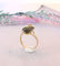 Bague 54.5 Bague Quartz fumé Or Jaune 58 Facettes AB 1074