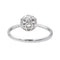 Bague 54 Bague  Or blanc Diamant 58 Facettes 4166992RV