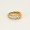 Bague 51.5 VAN CLEEF & ARPELS - Bague or jaune corail peau d'ange et diamants 58 Facettes