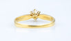 Bague 61 Bague solitaire diamant en or jaune 58 Facettes BG-31200192-107