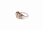 Bague 55 Bague Art Déco bicolore 58 Facettes Bag.Art-D.-1090