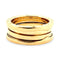 Bague 57 Bague BVLGARI B-Zero1 en or jaune 18 carats 58 Facettes