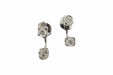 Boucles d'oreilles Boucles d'oreilles Dinh Van Le Cube Or et Diamants 58 Facettes